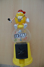 M&M Spender gelb wie ein Kaugummiautomat RARITÄT