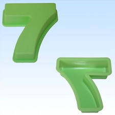 Backform Zahl 7 für Geburtstagskuchen Jubiläum Feier Party Kuchenform Zahlen