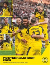 BVB Posterkalender 2026 Heye Kalender Bundesliga Kalender Heye Spiralbindung