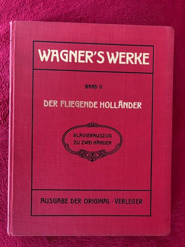 Wagners werke der fliegende - wagners,