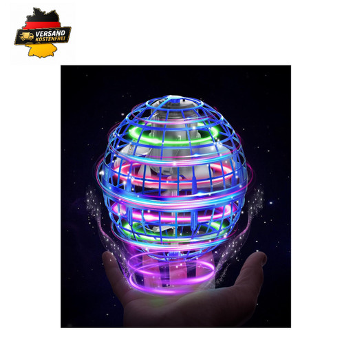 Fliegender ball mit - fliegender,