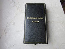 Bayern Etui Verdienstorden vom heiligen Michael 4 klasse mit der Krone