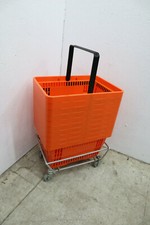 Einkaufskorb 10x orange neu