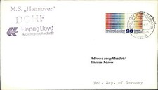 Schiffspost brief - schiffspost,