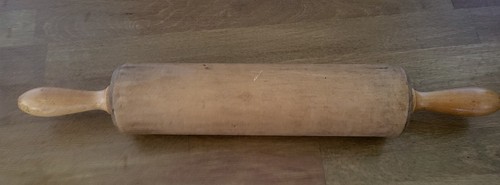 Antik alt holz teigrolle - holz,