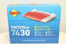 AVM FRITZ!Box 7430 450Mbps 4-Port Router Rot (20002733) Neu Rechnung MwSt 