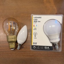 IKEA Glühbirne LED Konvolut warmweiß 4.2 W 6.3 W 2.2 W E14 E27