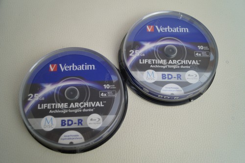 Verbatim rohlinge 25gb - 20, bd-r