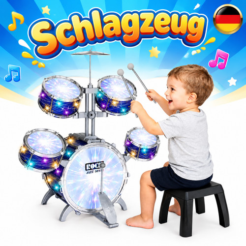 Kinder-Schlagzeug-Set