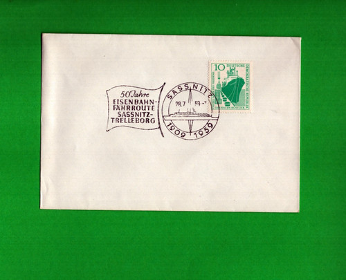 Ddr 1959 schiffspost - ddr,