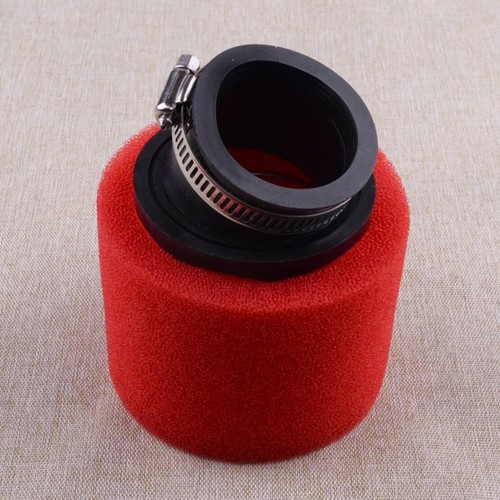 Red 48mm bent angled foam - red, pod