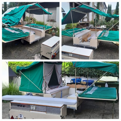 Klapp zelt camping anhänger - klapp,