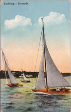 AK / Postkarte : Segelyachten Segelrennen vor Bermuda