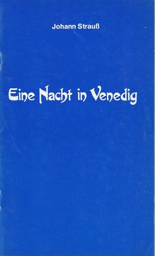 Programmheft johann strauß - johann,