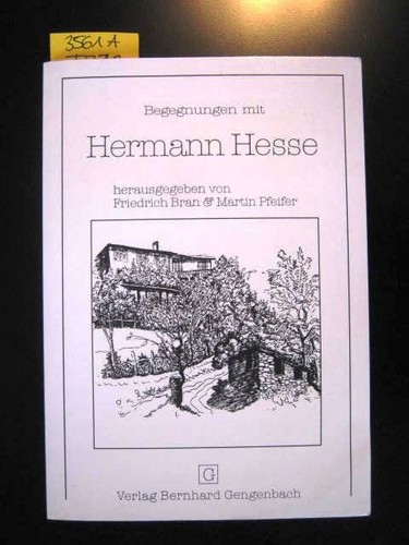 Begegnungen mit hermann hesse - begegnungen,