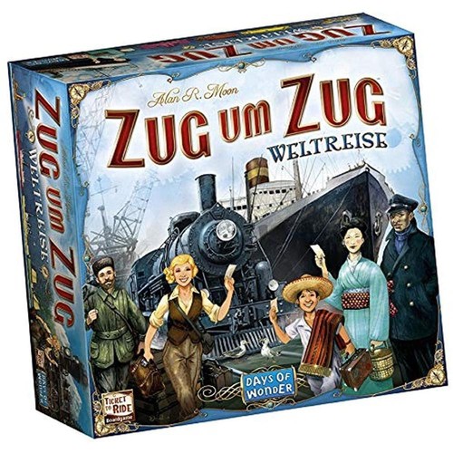 Asmodee zug weltreise - um,