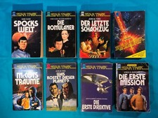 Acht Romane aus dem Star Trek Universum der Originalserie