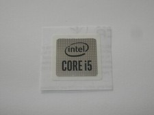 Original Intel Aufkleber "Intel Core i5 10TH GEN" Case Sticker 18x18mm