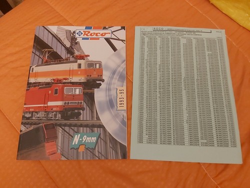 Zugkatalog roco 1993 - zugkatalog, mit