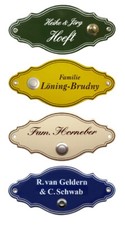 Emaille-Klingel-Namensschild-1