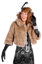 20er jahre pelzjacke aus - jahre,