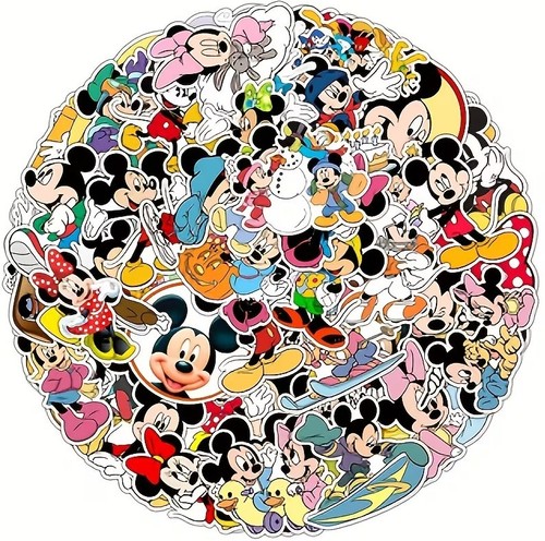 50x disney sticker deko - sticker,