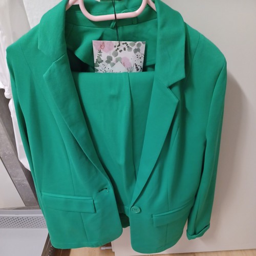 Damen hosenanzug blazer jacke - hosenanzug,