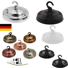 Metall deckenrosette mit haken - mit,