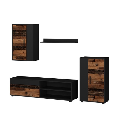 Wohnwand vicco berno 4er - wohnwand,