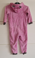 Rosa Kuschelanzug / Overall /