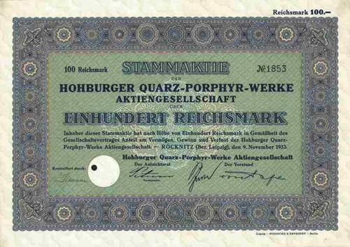 Hohburger quarz porphyr - quarz, werk