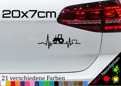 Herzschlag mit traktor - herzschlag,