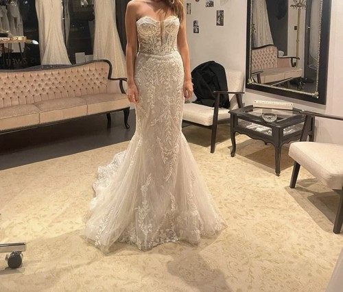 Weißes mermaid brautkleid - weißes,