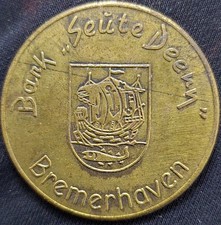 Messingplakette „Seute