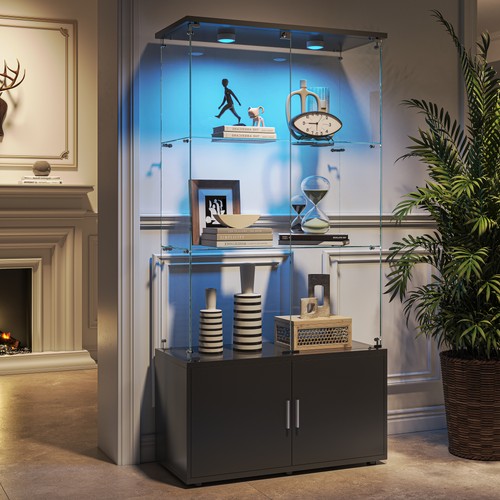 Glasvitrine vitrine glas mit - glasvitrine,