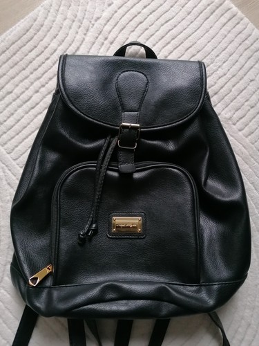 Leder rucksack damen schwarz - damen,