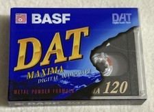 Digital Audio Tape BASF Maxima DAT Kassette Tape Neu OVP 120min