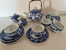 Teeservice Kirschblüte Blau