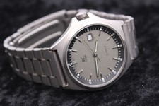 Vintage Herren Armbanduhr Quarz MC Titan All Titanium Wasserdicht 10 ATM