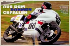 Motorrad Classic 1947) John Player Norton 750 Rennmaschine in einer seltenen Vor