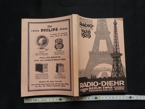 Diehr radio katalog 1928 - diehr, 1928-1929