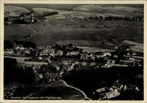 Westheim bei augsburg - ak,