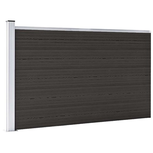 Vidaxl zaunelement wpc - zaunelement, 175x105