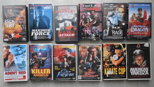 Vhs action sammlung - 12,