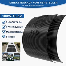 200W Solarmodul Flexibel