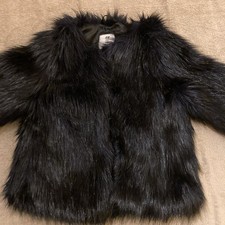 H&M Mädchen Jacke Kunstfell