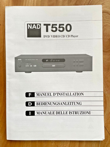 Nad video cd dvd - cd-,,