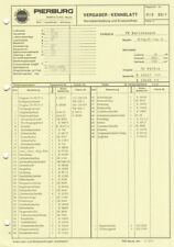 Datenblatt / Einstellen / Ersatzteile Solex 30 PICT-2 Vergaser / VW Kurierwagen