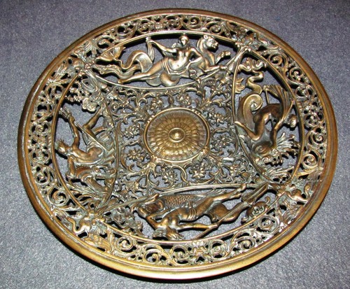 Bronze teller gründerzeit - teller,