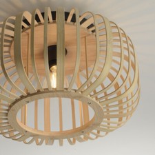 Deckenlampe holz bambus - deckenlampe,